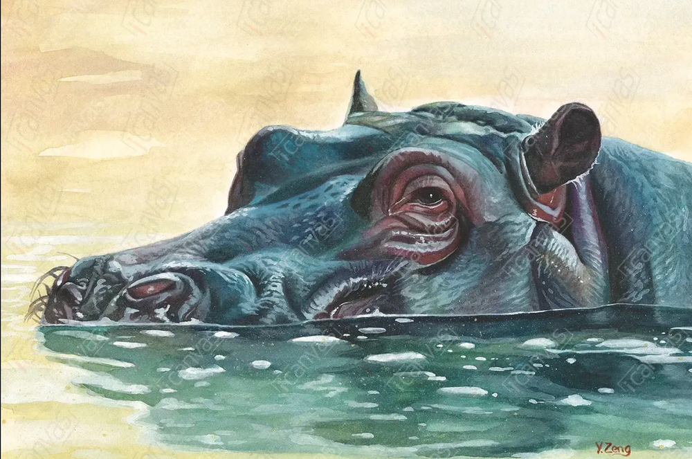 A Hippo’s Embrace: The Enduring Legacy of Art